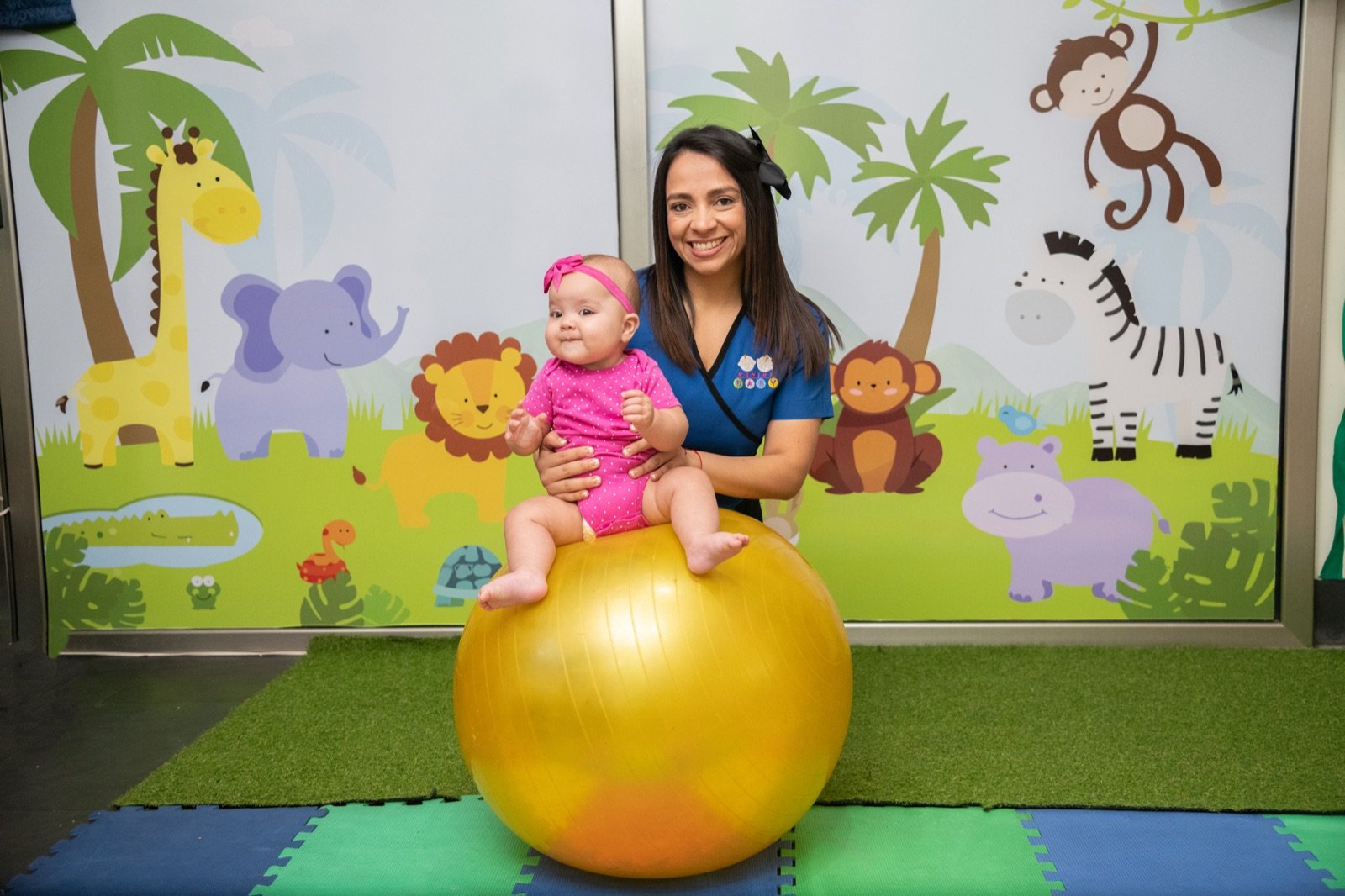 Arte promocional del programa Baby Bits de Genius Baby Center